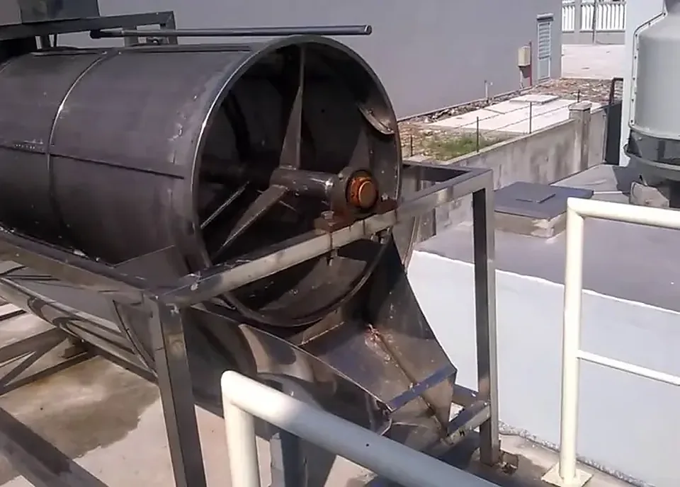 Máy tách rác dạng tĩnh